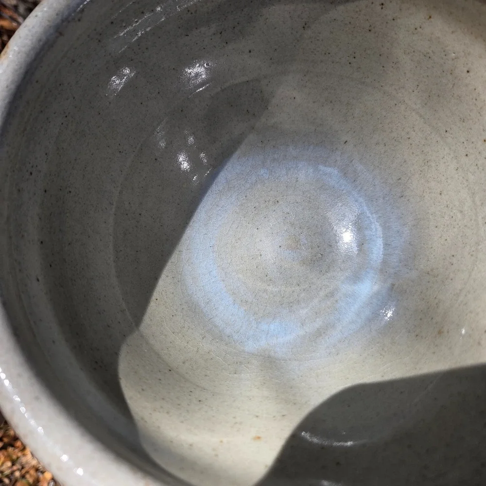 Handmade Stoneware Measuring 5‎ Cup Handle: Buck Pottery, Gruene Texas Signed